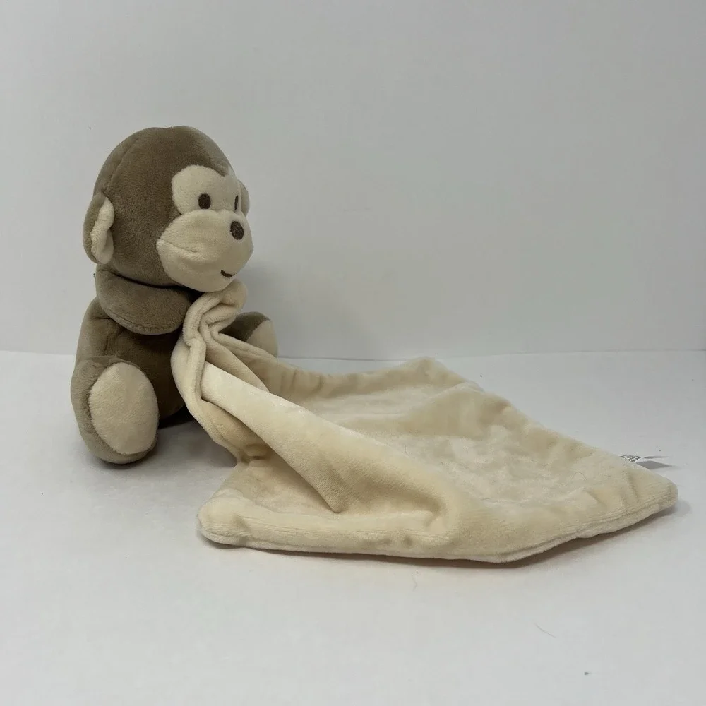 Monkey Security Baby Lovey Plush Soft lovies Stuffed Animal‎ Toddler Toy